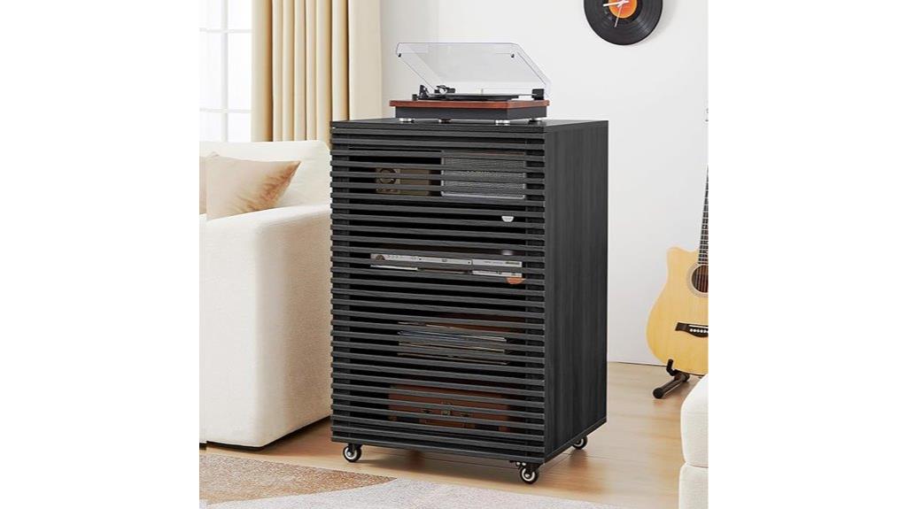 five tier av cabinet