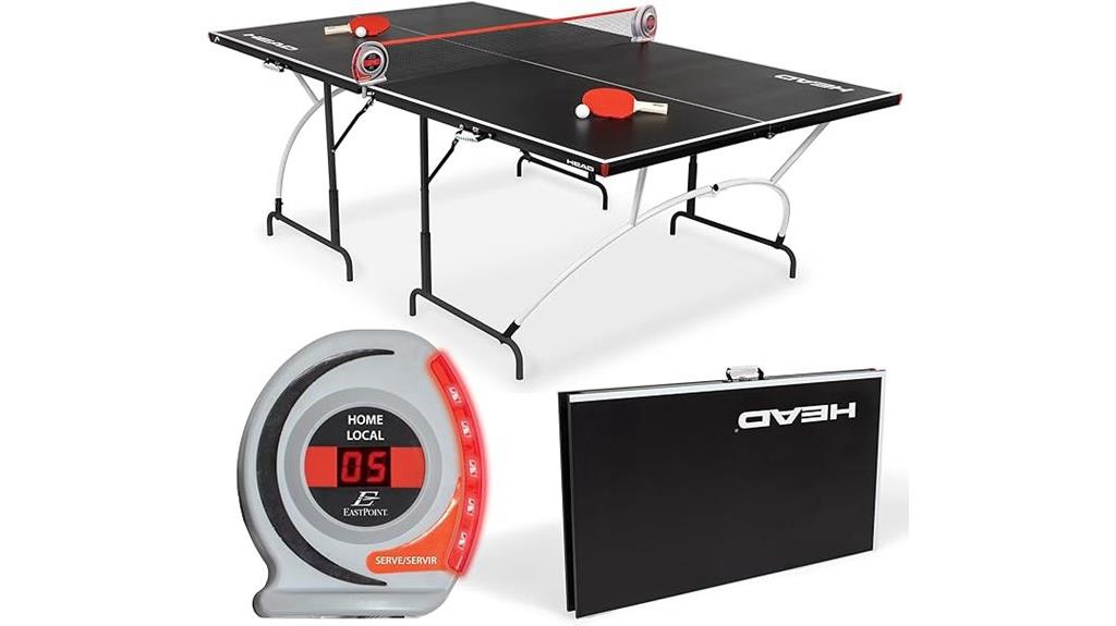 foldable ping pong set