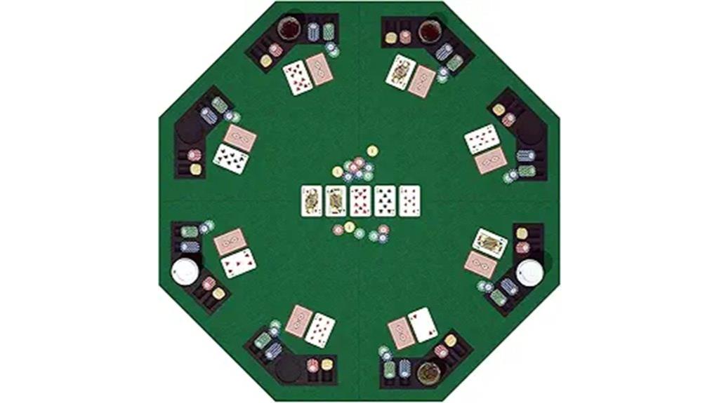 foldable poker table top