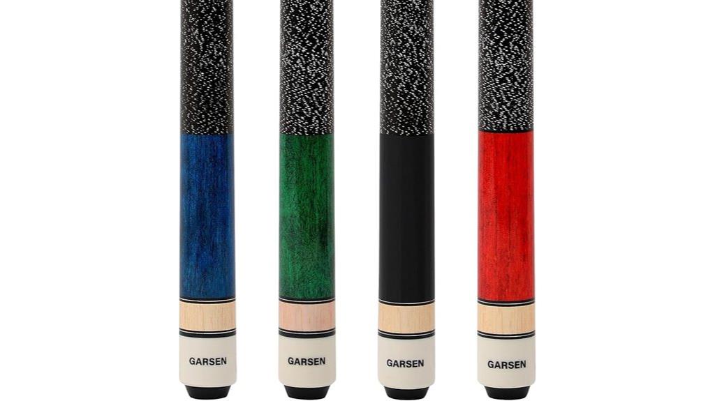 four piece billiard cue