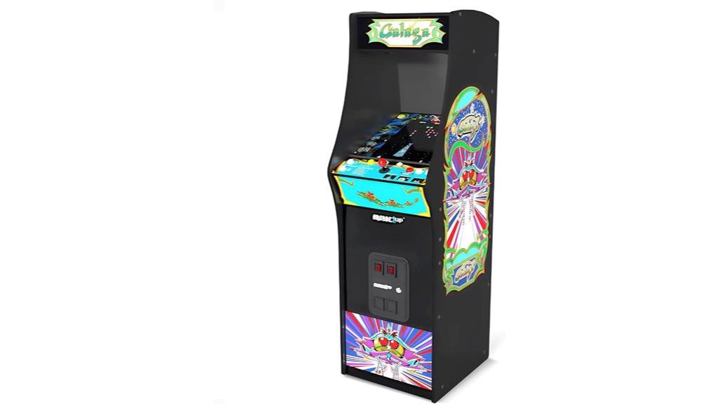 galaga deluxe arcade console