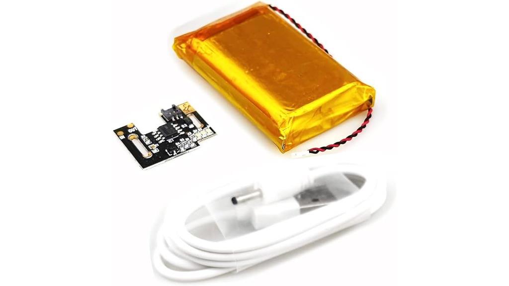 gameboy color rechargeable battery