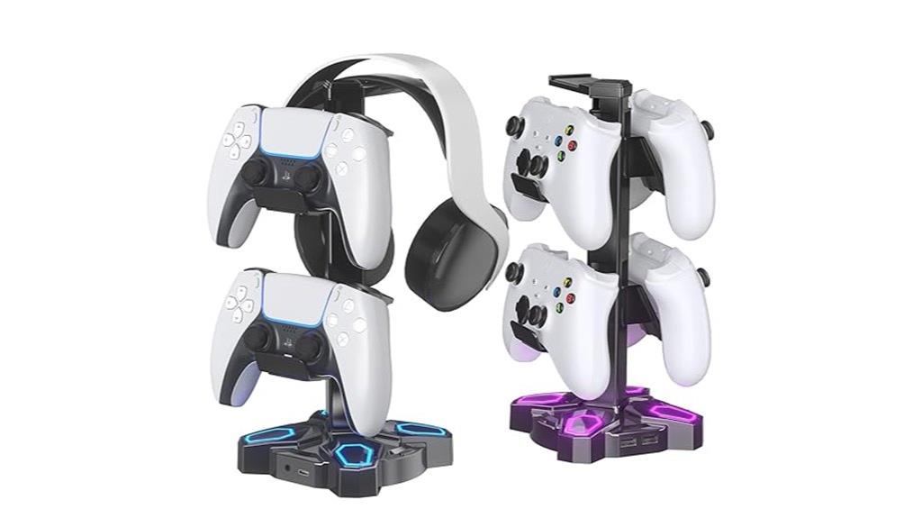 gaming headset stand with usb