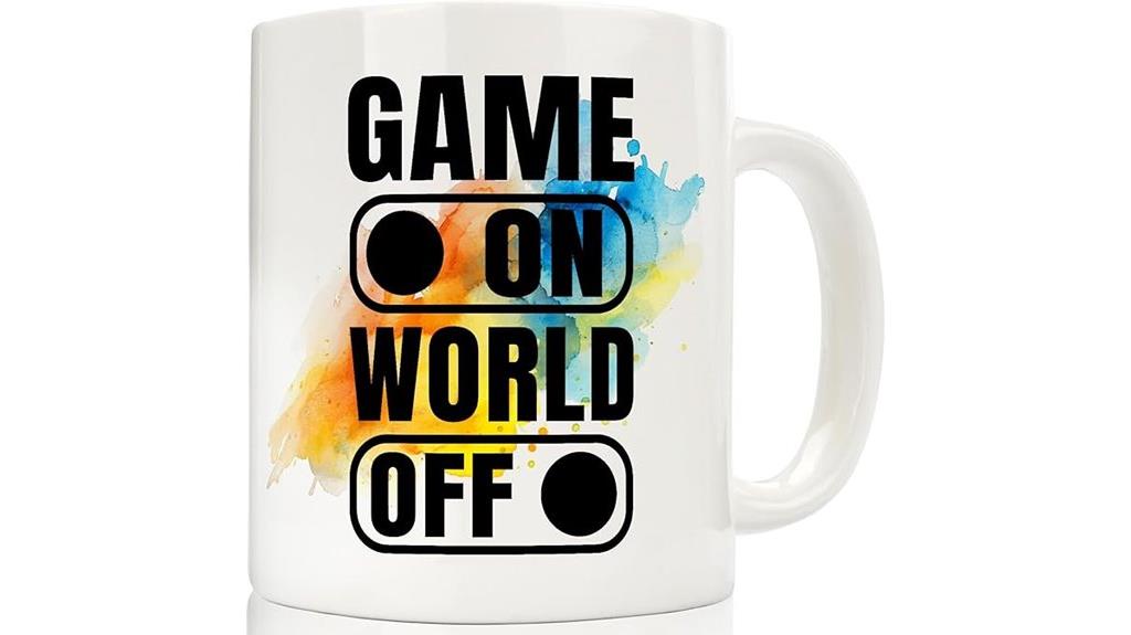 gaming mug for men