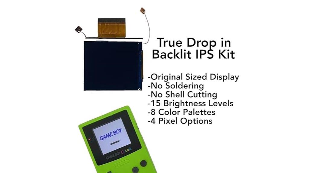 gbc ips lcd replacement