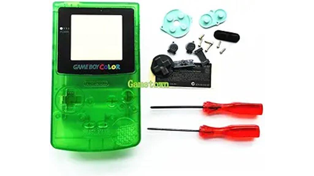 green game boy shell