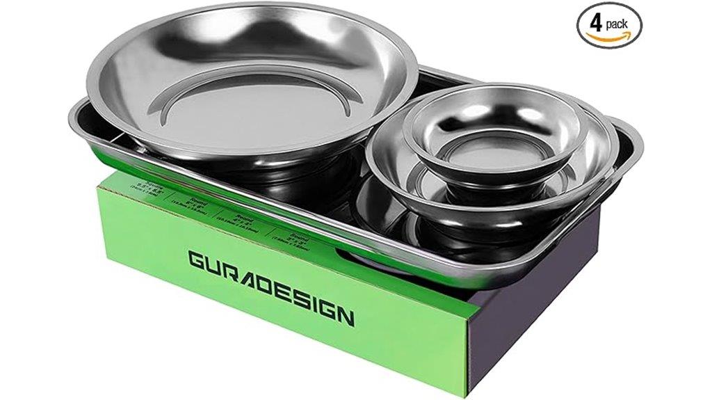 heavy duty stainless steel trays