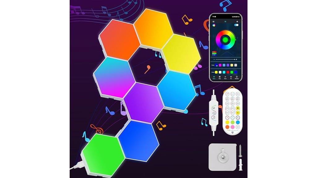 hexagon rgb smart lights