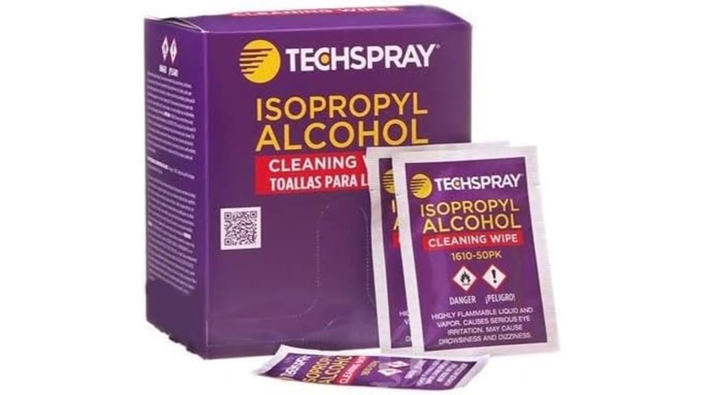 high purity isopropyl wipes