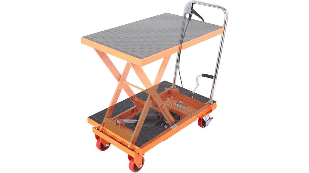 hydraulic lift cart