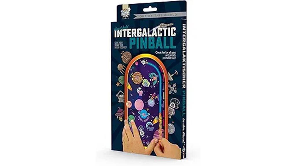 intergalactic hand held pinball