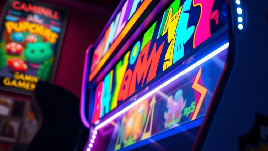 key factors for arcade lighting