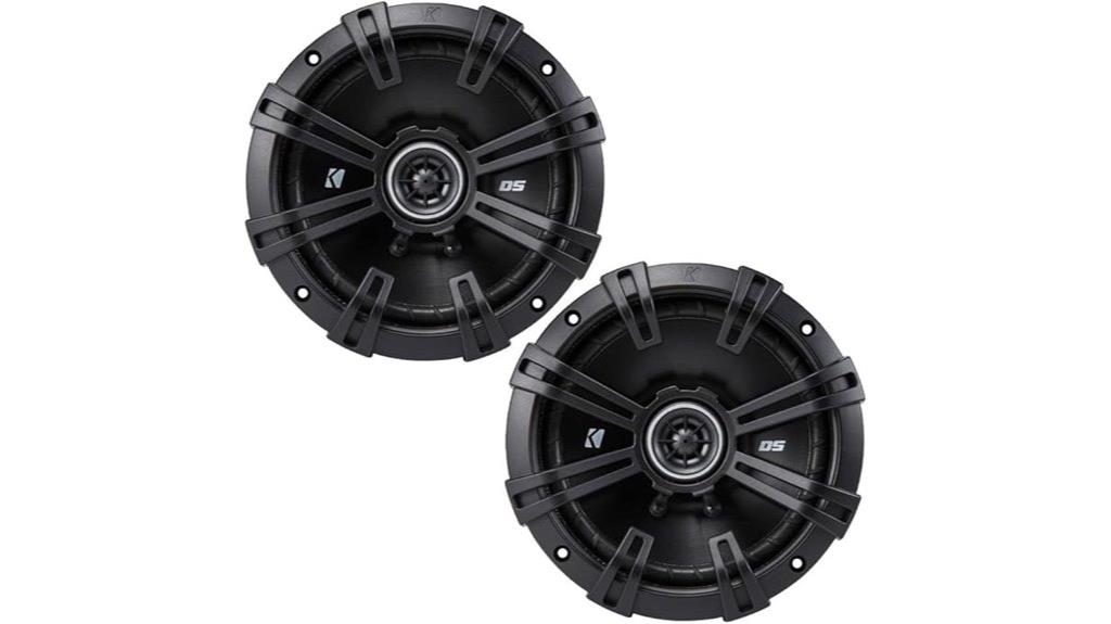 kicker dsc670 coaxial speakers
