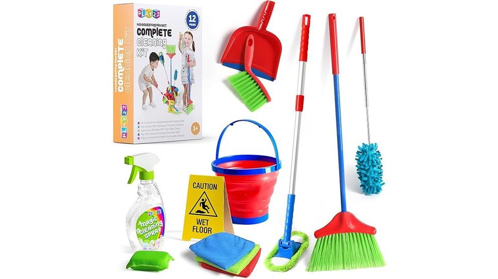 kids cleaning toy set