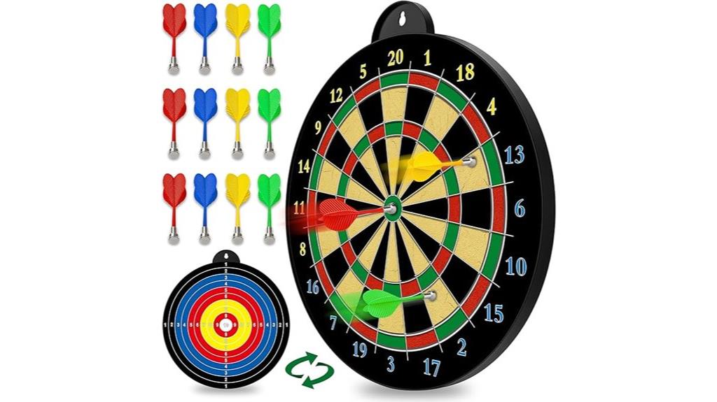 kids magnetic dart board