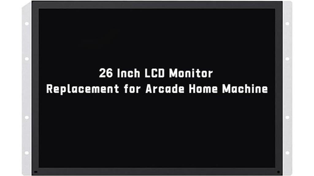 large 26 inch arcade monitor