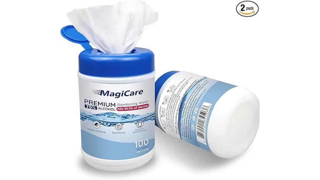 large alcohol wipes canisters