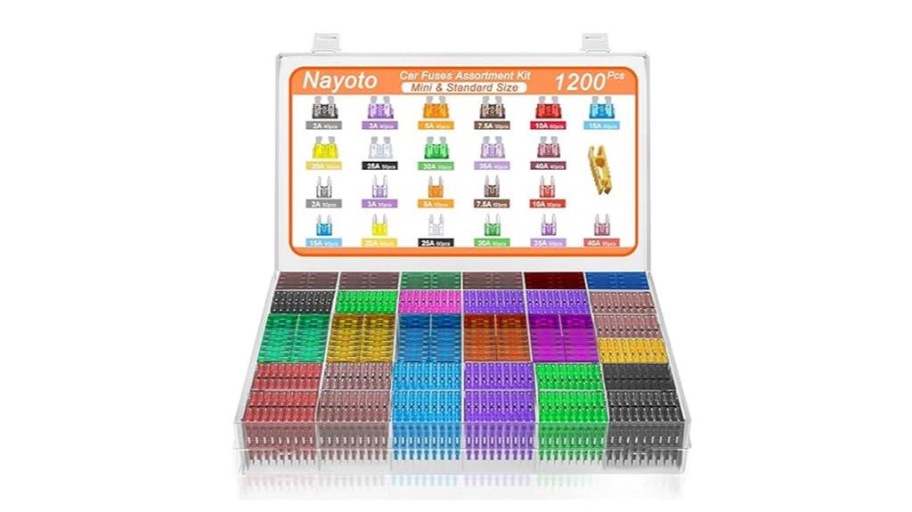 large car fuse assortment