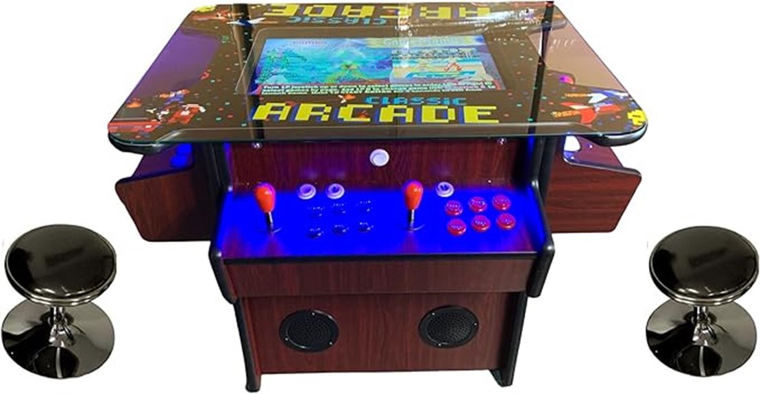 large commercial arcade machine