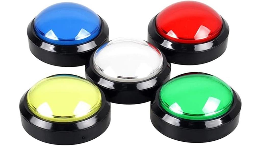 large led arcade buttons