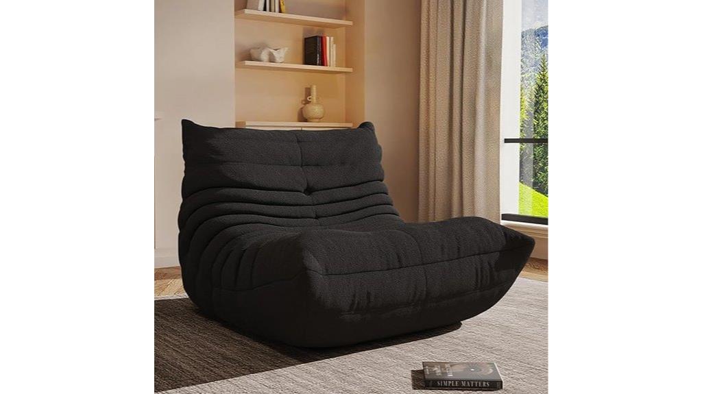 large memory foam bean bag