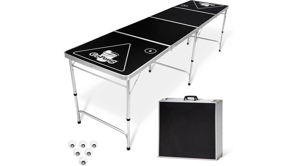 large portable beer pong