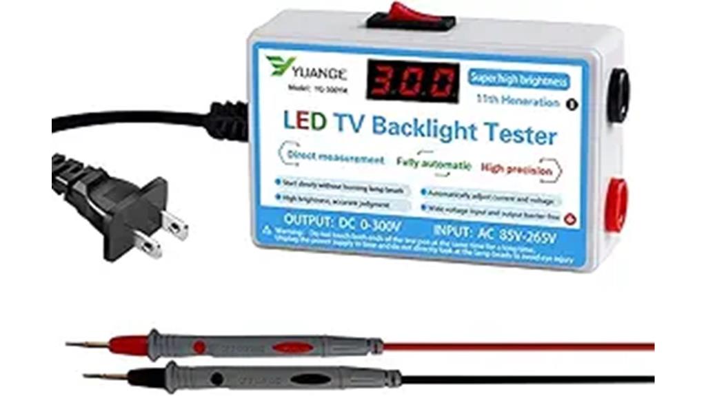 led tv backlight tester
