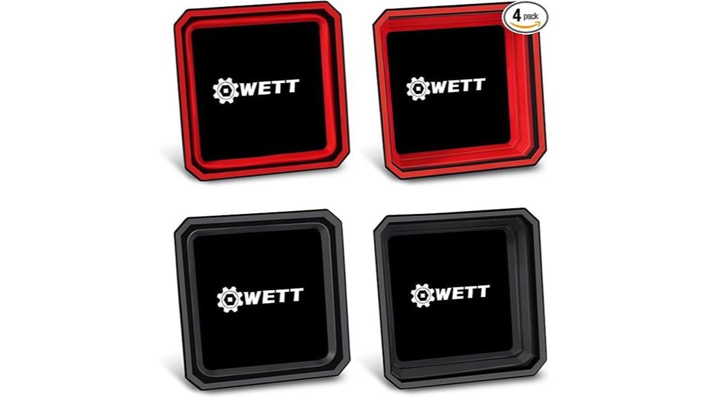magnetic parts tray set