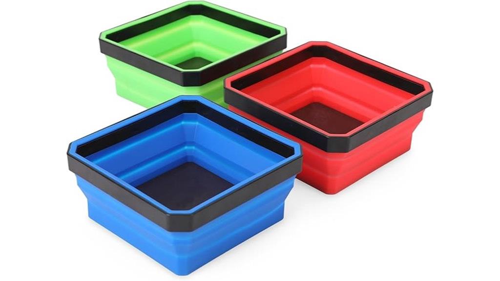 magnetic parts tray set
