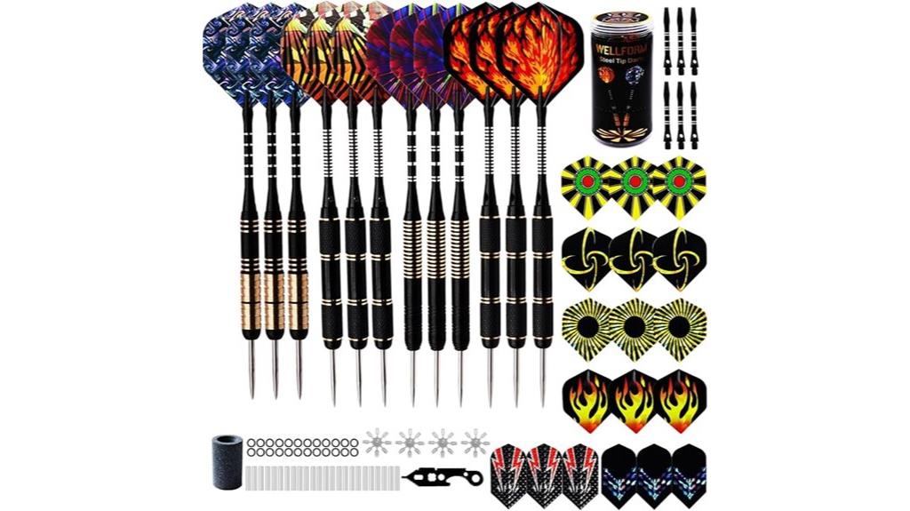 metal dart tips set