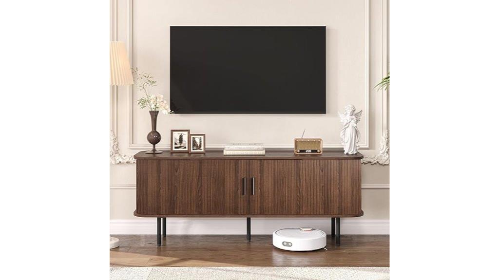 mid century modern tv stand