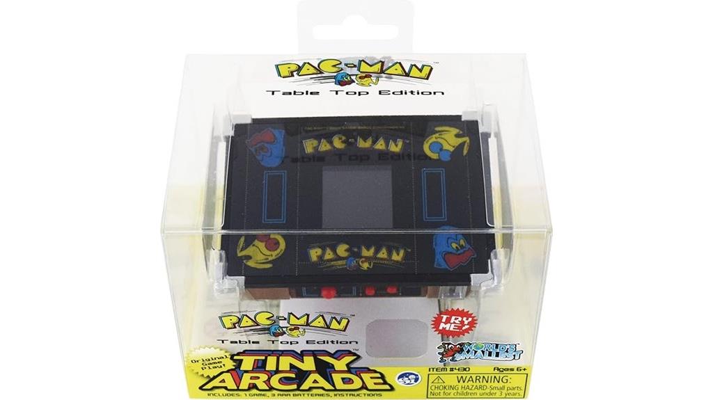 mini arcade pac man game