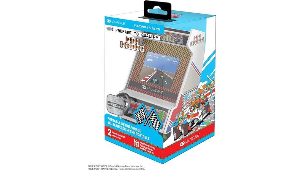 mini arcade racing console