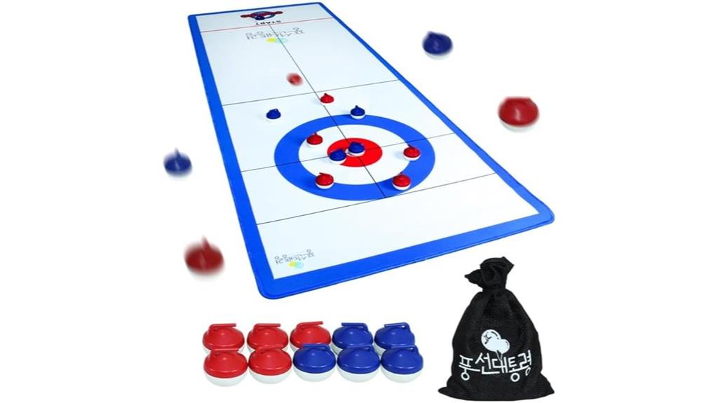 mini curling winter game