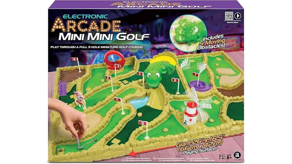 mini golf electronic arcade