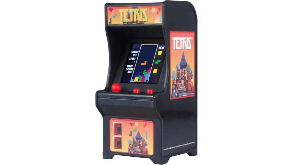mini handheld tetris arcade