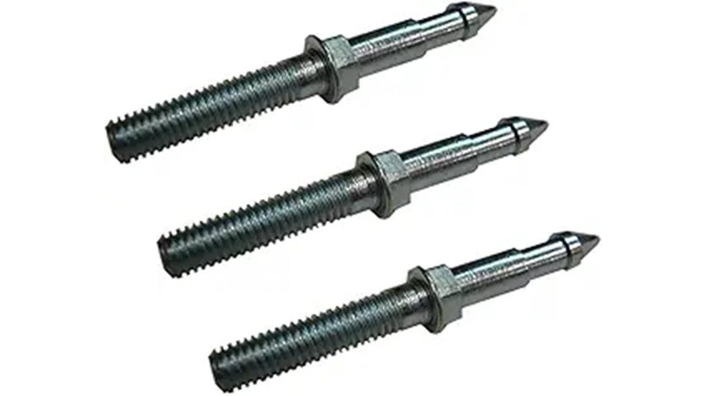 mini pinball posts set of three