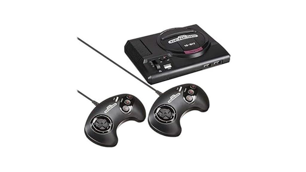 mini sega genesis console