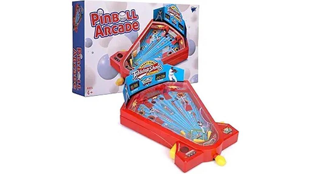 miniature baseball pinball game
