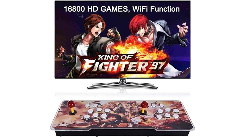 multiplayer 3d arcade console