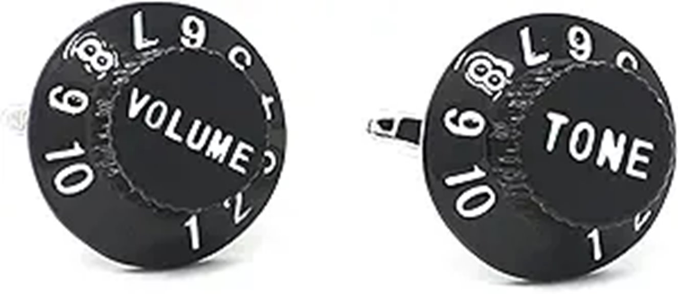 music instrument cufflinks gift