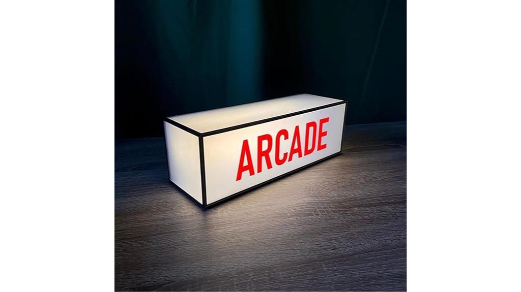 neon lightbox with remote