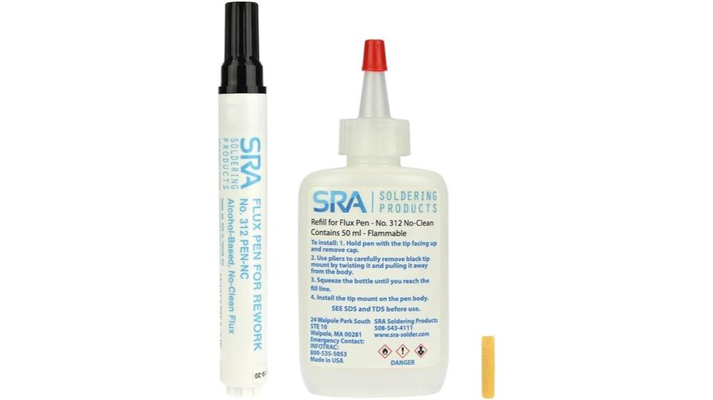 no clean flux pen set