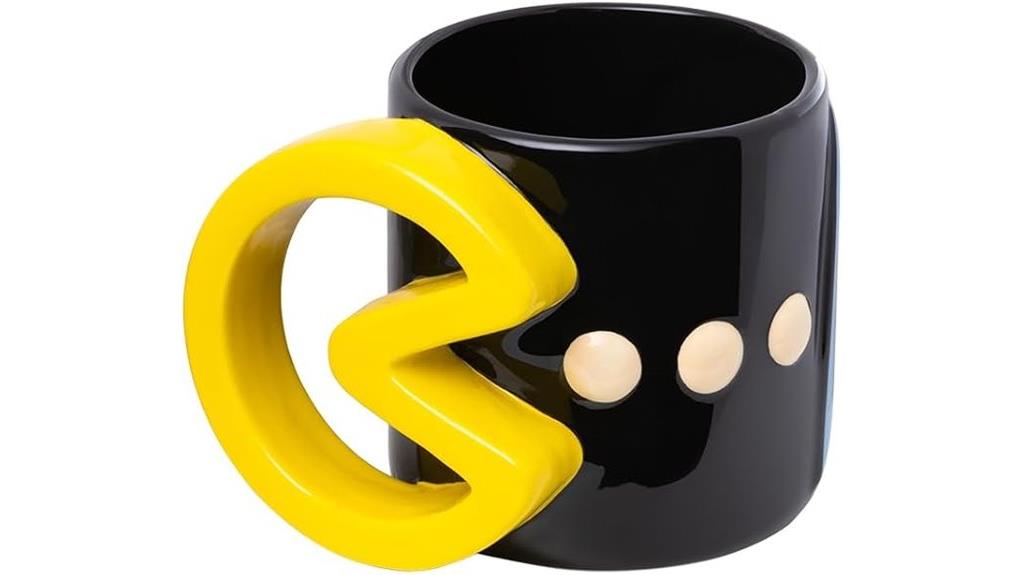 pac man retro mug