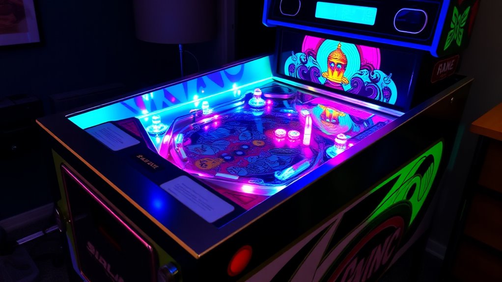 pinball cabinet underglow options