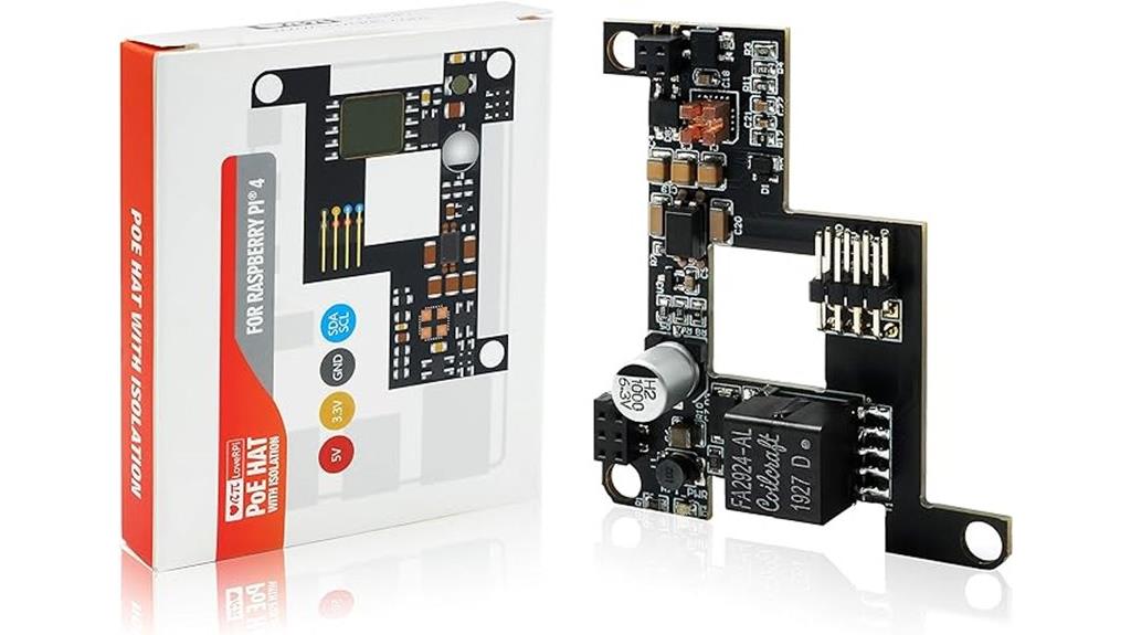 poe hat for raspberry pi