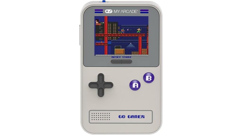portable gaming console with 300 games
