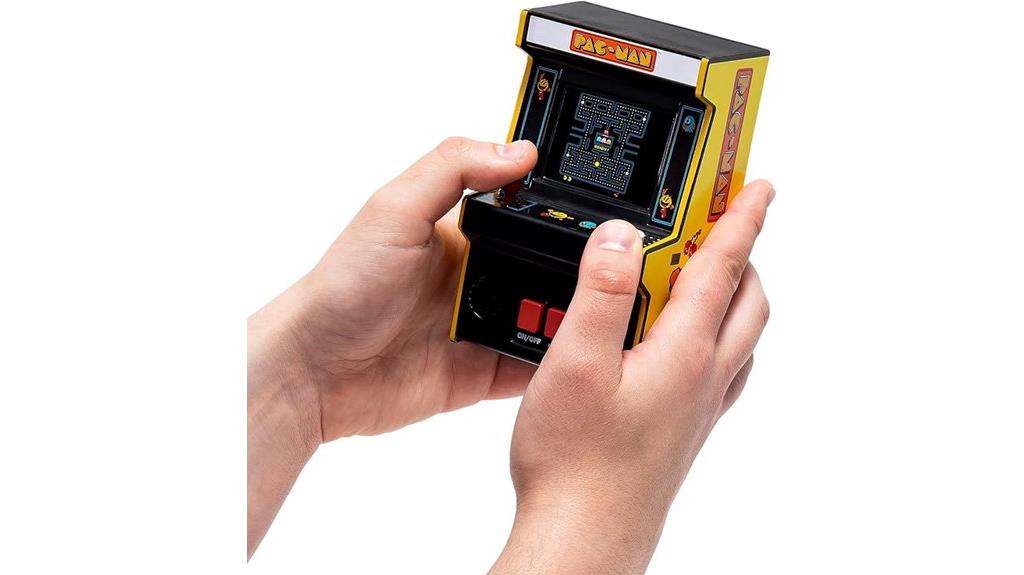 portable pac man handheld console