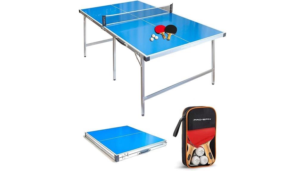 portable ping pong table