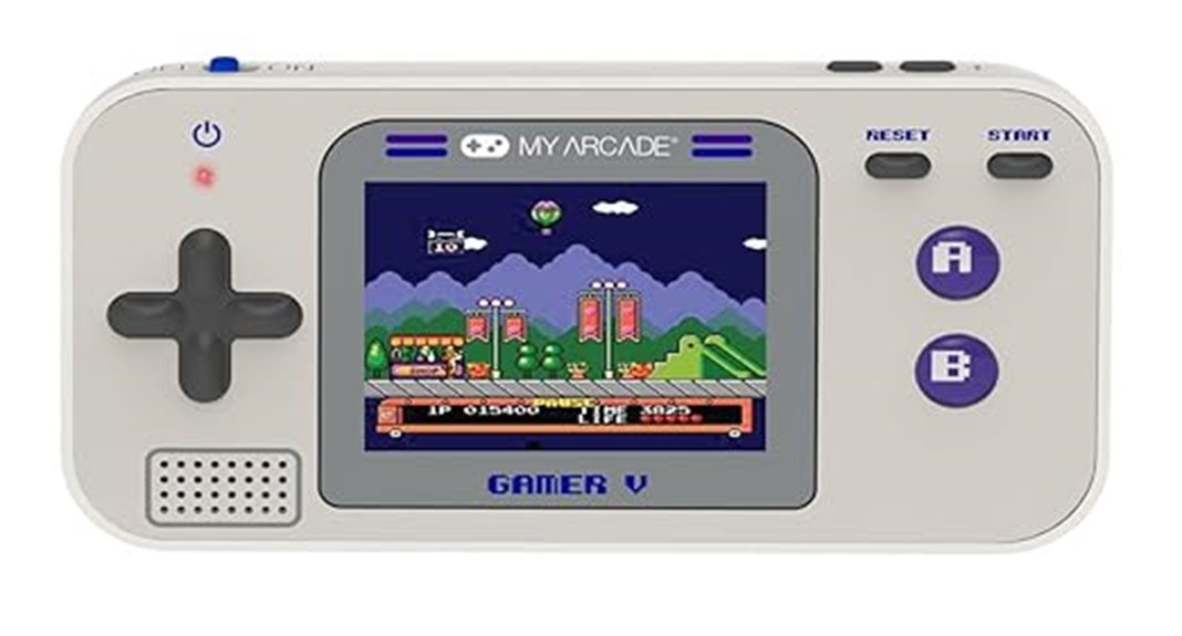 portable retro gaming device